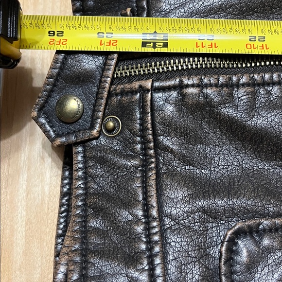 Bass Dark Brown Leather Jacket - Picture 8 of 8